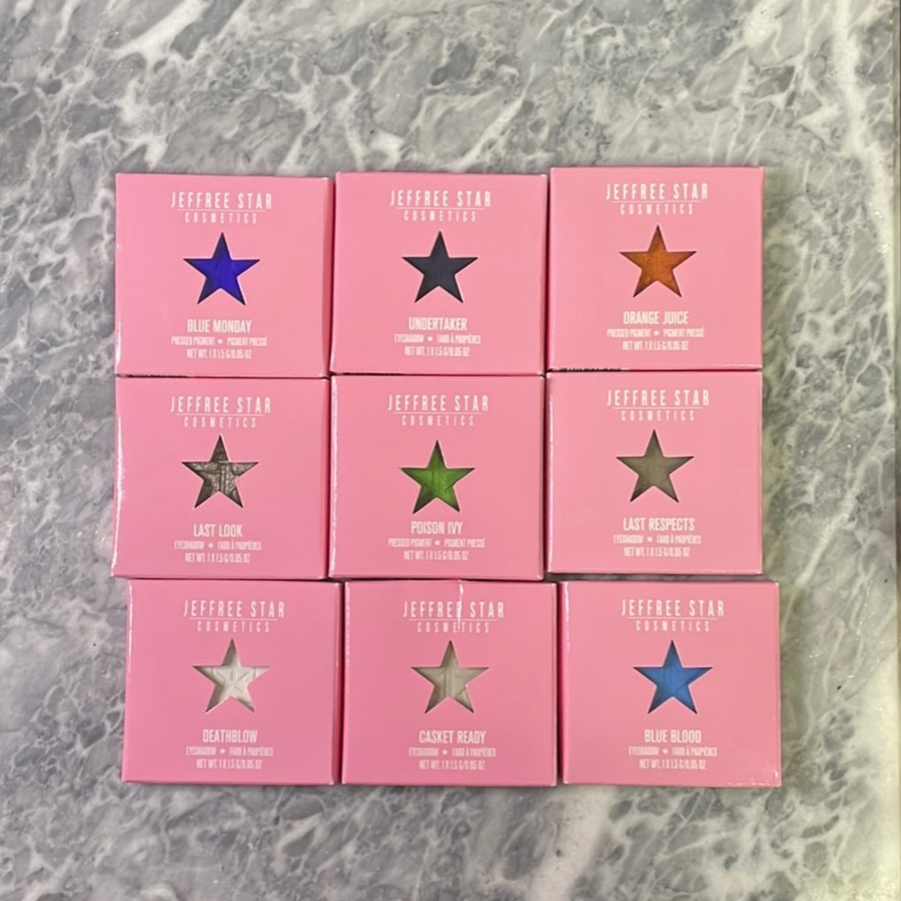 New Jeffree Star Single Shadows Eyeshadow